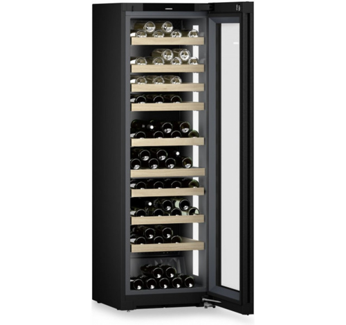 Liebherr WPgbi5272 - Black Wine Cooler - 106 Bottle Capacity - F Energy Rating