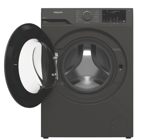 Hotpoint H 101G ANTI STAIN UK - Graphite 10KG Washing Machine - 1400 RPM - A energy