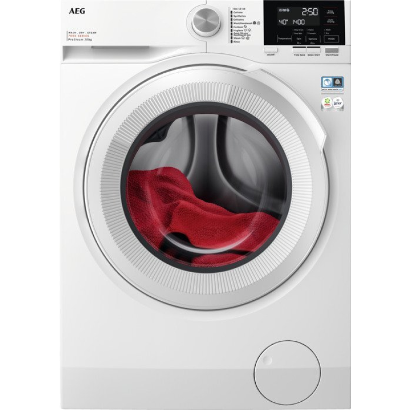 AEG LWR7175M2B - White 7KG/5KG Washer Dryer - 1400 RPM - D energy