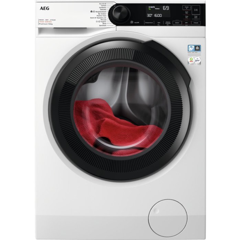 AEG LWR7496O4B - White 9KG/6KG Washer Dryer - 1600 RPM - D energy