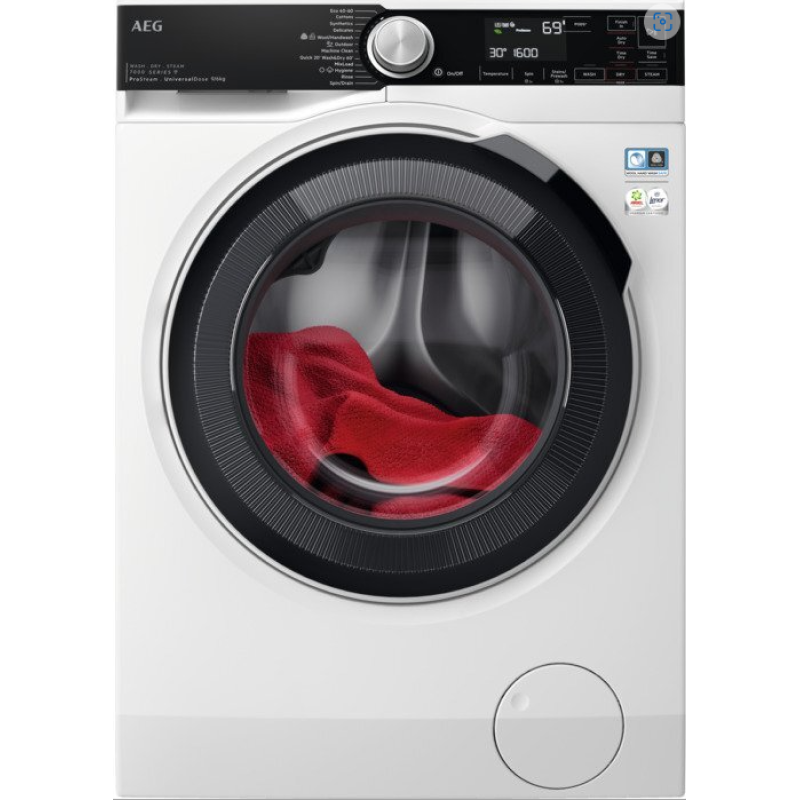 AEG LWR7596O5U - White 9KG/6KG Washer Dryer - 1600 RPM - D energy