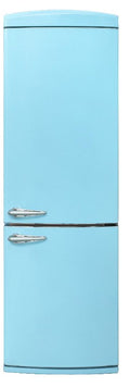 Montpellier MAB7190PB - Retro Pastel Blue Fridge Freezer - E Energy