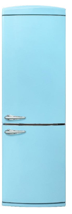 Montpellier MAB7190PB - Retro Pastel Blue Fridge Freezer - E Energy