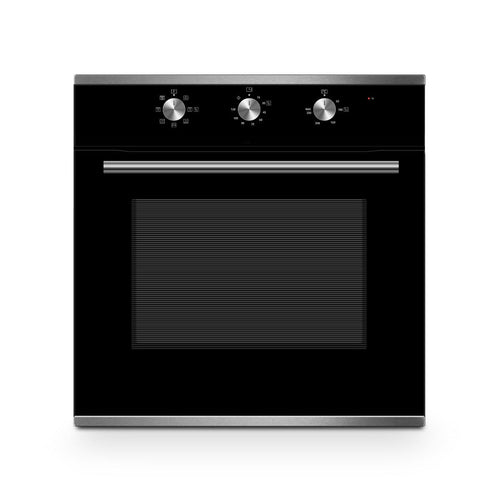 Montpellier MAFSO60SS - Stainless Steel Single Oven 13 amp plug fitted - A energy - Display