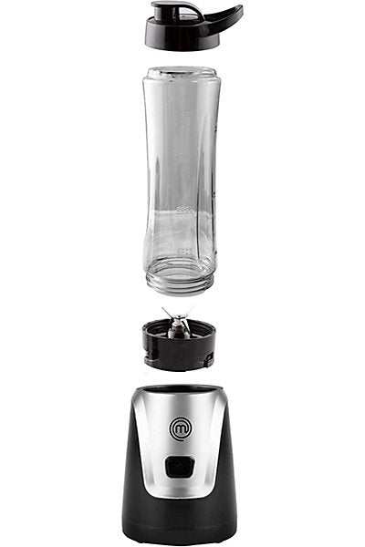 MasterChef 525498 - Black 1L Blender &amp; Smoothie Maker - 200W Power