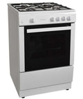 Statesman MAXI60GSF ( MAXI2) - White 4 Zone Gas Cooker - Manual cleaning - A energy