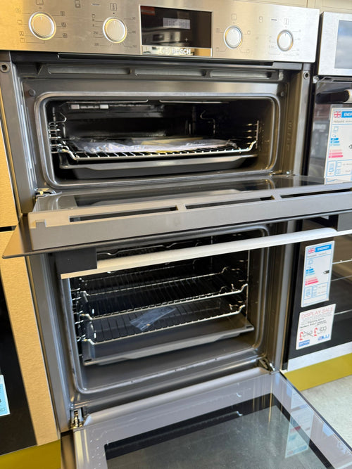 Bosch MBS533BS0B - Stainless steel Built in Electric Double Oven - A/B energy - Display