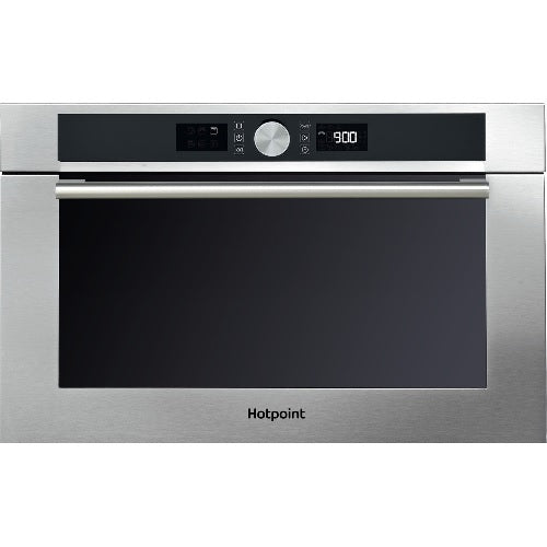 Hotpoint MD 454 IX H - Stainless steel Built in Electric Microwave