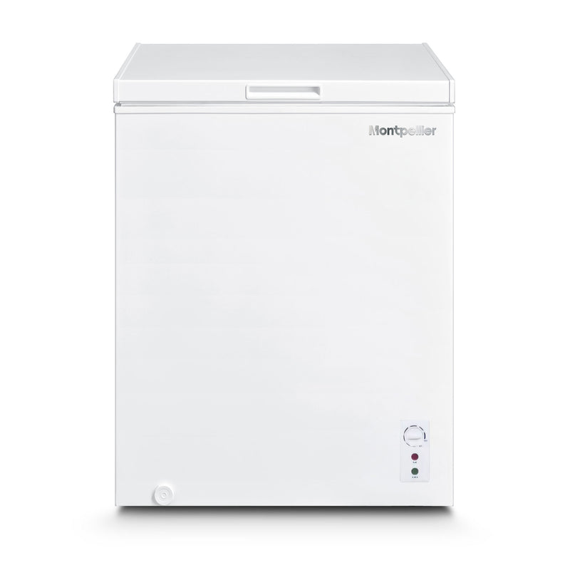 Montpellier MDACF137W - White 137L Chest Freezer - Freestanding - E Energy