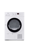 Midea MDG09EH80/1 - White 8KG Heat Pump Condenser Dryer - A++ energy