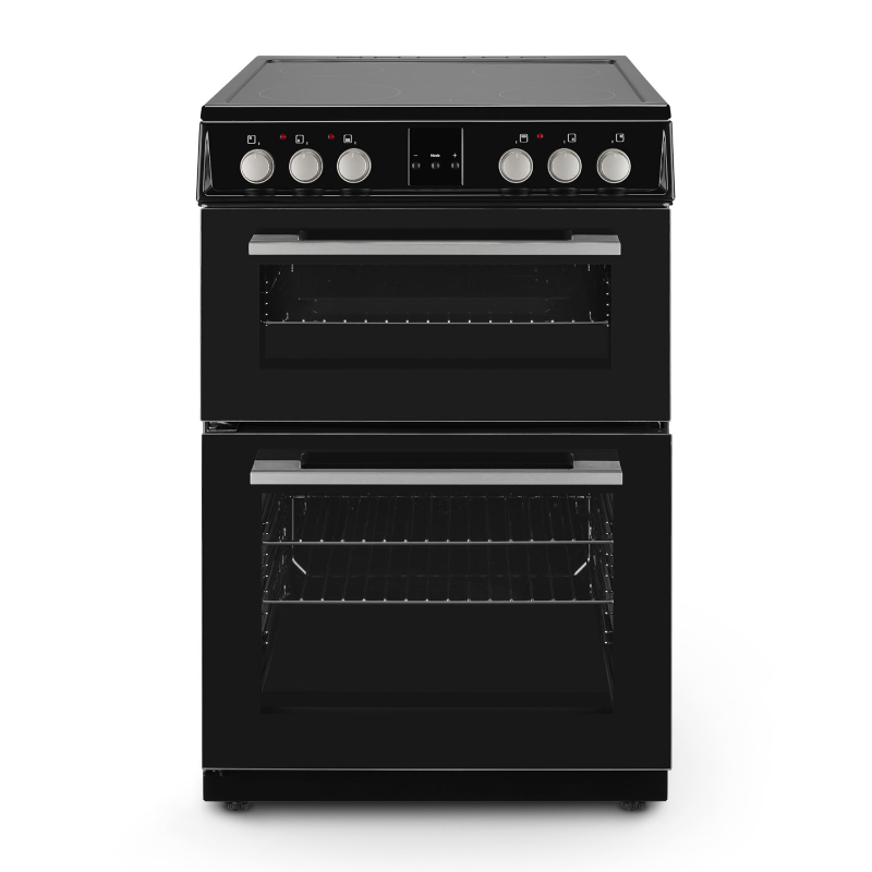 Montpellier MDOC60FK - Black 4 Zone Electric Cooker - A/A energy