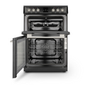 Montpellier MDOC60FK - Black 4 Zone Electric Cooker - A/A energy