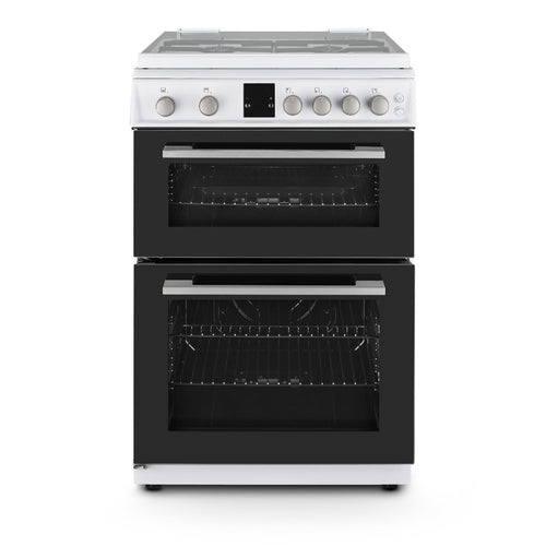 Montpellier MDOG60LW - White 4 Zone Cooker - A/A+ energy