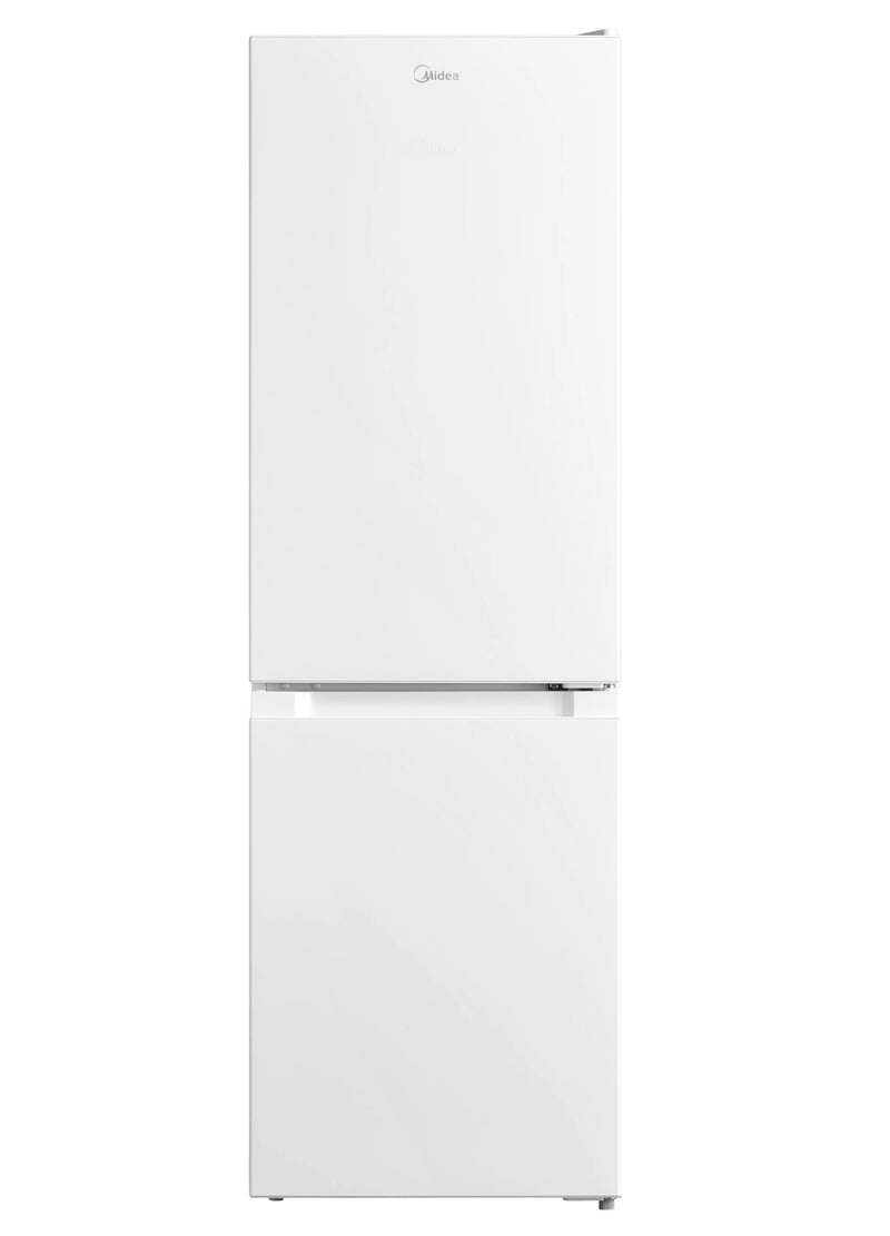 Midea MDRB457FGE46 - Inox Fridge Freezer - 330 litres - E energy