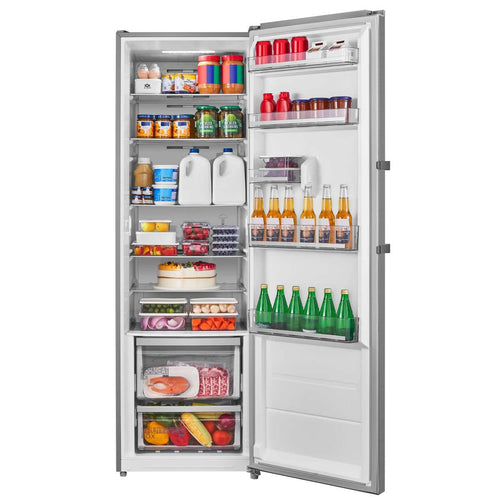 Midea MDRD502MTE46 - Inox Fridge - 359L - E Energy Rating