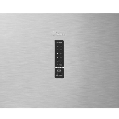 Midea MDRD502MTE46 - Inox Fridge - 359L - E Energy Rating