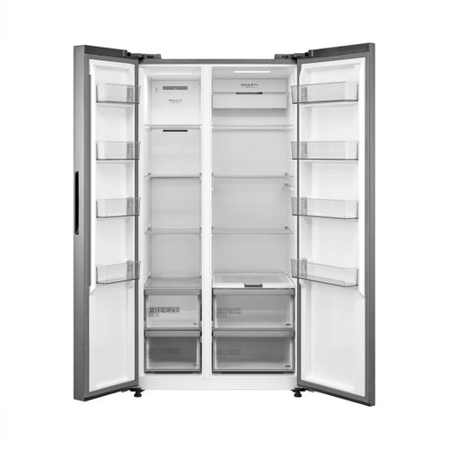 Midea MDRS791MIC46 - Inox American Fridge Freezer - 592L - C Energy Rating