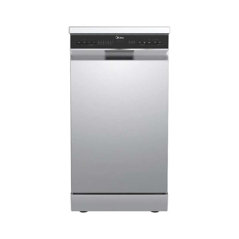 Midea MDWEF1034CXD-UK - Stainless Steel 10 Place Settings Dishwasher - 44 dB - C energy
