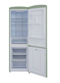 CDA FLORENCE MEADOW - Green Freestanding 60/40 Frost Free Fridge Freezer