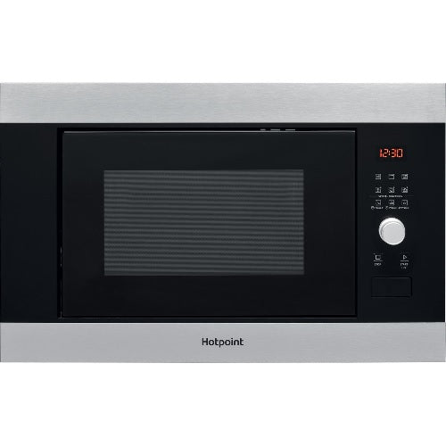 Hotpoint MF25G IX H - Stainless steel Built in Electric Microwave