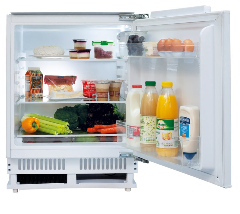 Matrix MFU201 - White Undercounter Auto Defrost Fridge - F energy