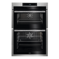 AEG DCE731110M - Stainless steel Built In Electric Double Oven - Catalytic cleaning - A energy - Display
