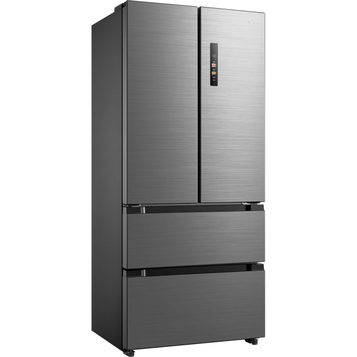 Midea MDRF692FIC46 - Inox American Fridge Freezer - 516L - C Energy Rating