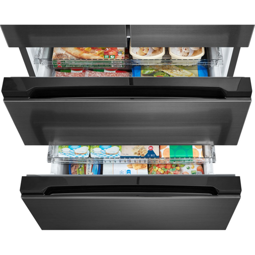 Midea MDRF692FIC46 - Inox American Fridge Freezer - 516L - C Energy Rating