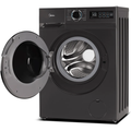 Midea MF110W100BA10/T-UK - Graphite Washing Machine - 1400 RPM - A energy