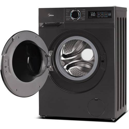 Midea MF110W100BA10/T-UK - Graphite Washing Machine - 1400 RPM - A energy