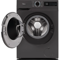 Midea MF110W100BA10/T-UK - Graphite Washing Machine - 1400 RPM - A energy