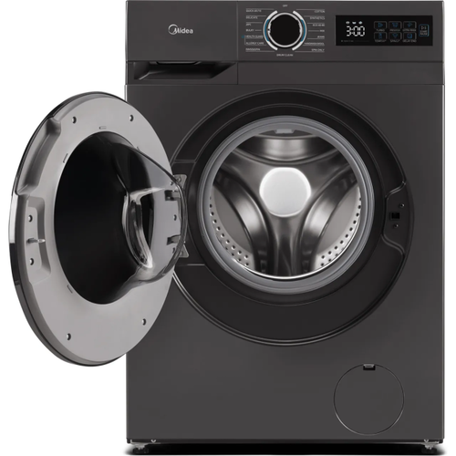 Midea MF110W100BA10/T-UK - Graphite Washing Machine - 1400 RPM - A energy