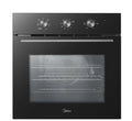Midea MBO65M90M1-BK - Black Built-In Single Oven - 70L - A Energy