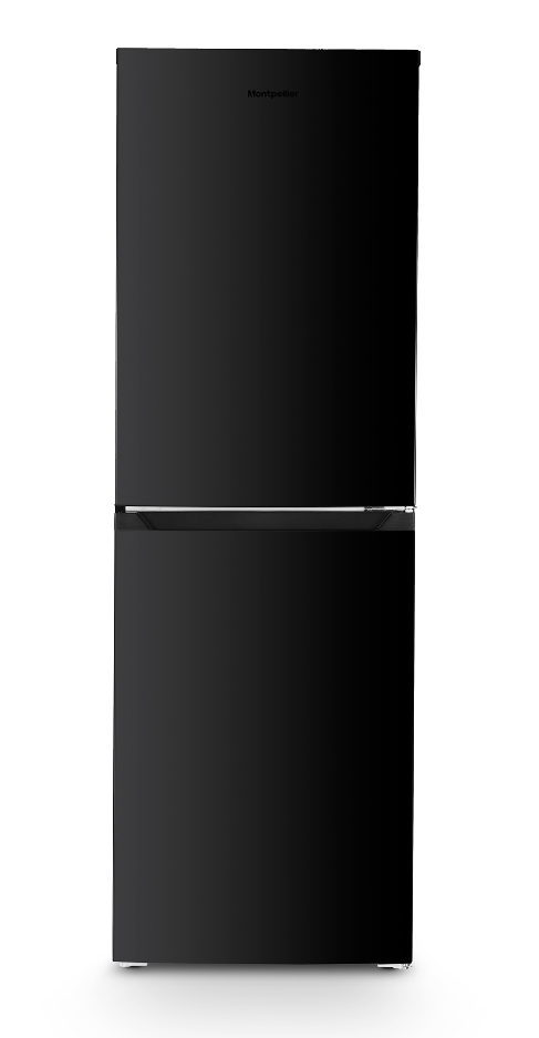 Montpellier MNF167EBK - Black Freestanding 50/50 Frost Free Fridge
