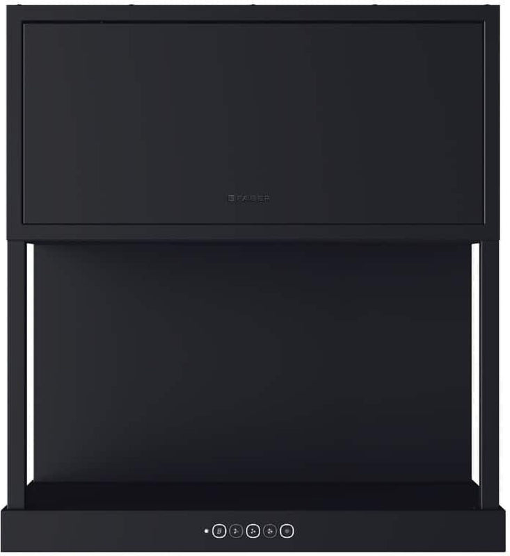 Faber MODULAR-EXTRACTOR-F60-BK-MATT - Black Matt 60cm Wall Mounted Extractor - A Rated