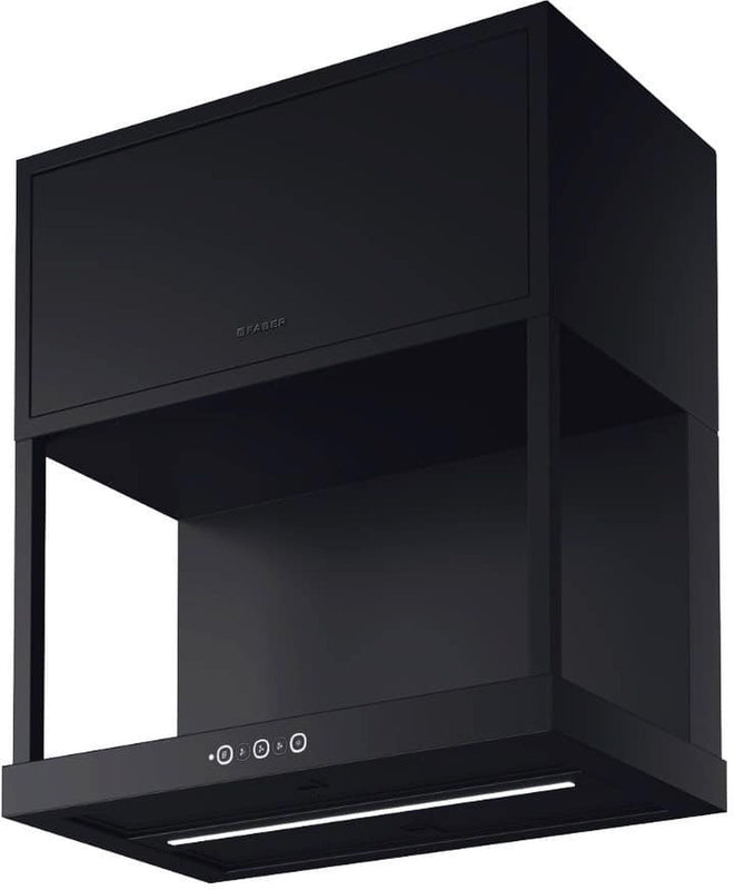 Faber MODULAR-EXTRACTOR-F60-BK-MATT - Black Matt 60cm Wall Mounted Extractor - A Rated