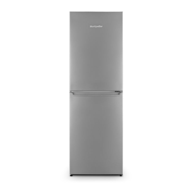 Montpellier MS175ES - Silver Freestanding 50/50 Fridge Freezer - E energy