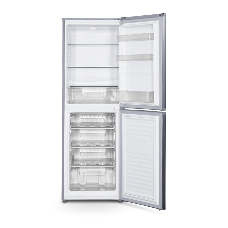 Montpellier MS175ES - Silver Freestanding 50/50 Fridge Freezer - E energy