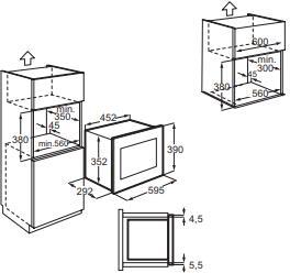 AEG MSE1717SM - Stainless steel Built in Microwave