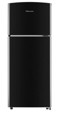 Fridgemaster MTM48120EB - Black Freestanding 70/30 Fridge Freezer - E energy