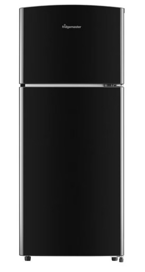 Fridgemaster MTM48120EB - Black Freestanding 70/30 Fridge Freezer - E energy