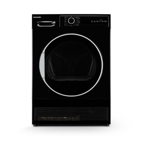 Montpellier MTDC8SDK - Black 8KG Condenser Tumble Dryer - B energy