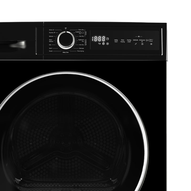 Montpellier MTDC8SDK - Black 8KG Condenser Tumble Dryer - B energy