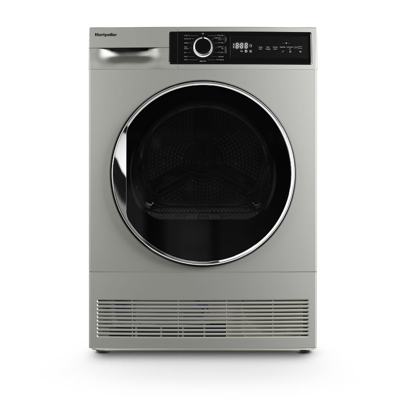 Montpellier MTDC8SDS - Silver 8KG Condenser Tumble Dryer - B energy