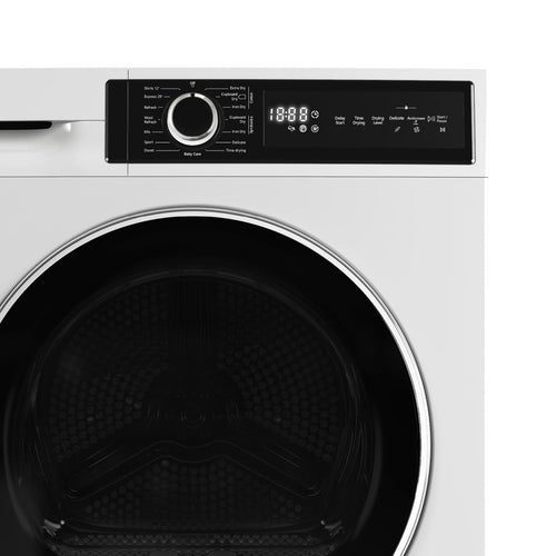 Montpellier MTDC8SDW - White 8KG Condenser Tumble Dryer - B energy - Display