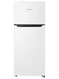 Fridgemaster MTM48120MF - White Freestanding Manual Defrost Fridge Freezer - F energy