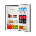 Fridgemaster MUR4894ES - Silver Under Counter Fridge - 82L Capacity - E Energy Rating