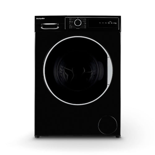 Montpellier MWM814BLK - Black Freestanding 8KG Washing Machine - 1400 RPM - A energy - Display