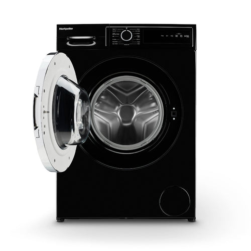 Montpellier MWM814BLK - Black Freestanding 8KG Washing Machine - 1400 RPM - A energy - Display