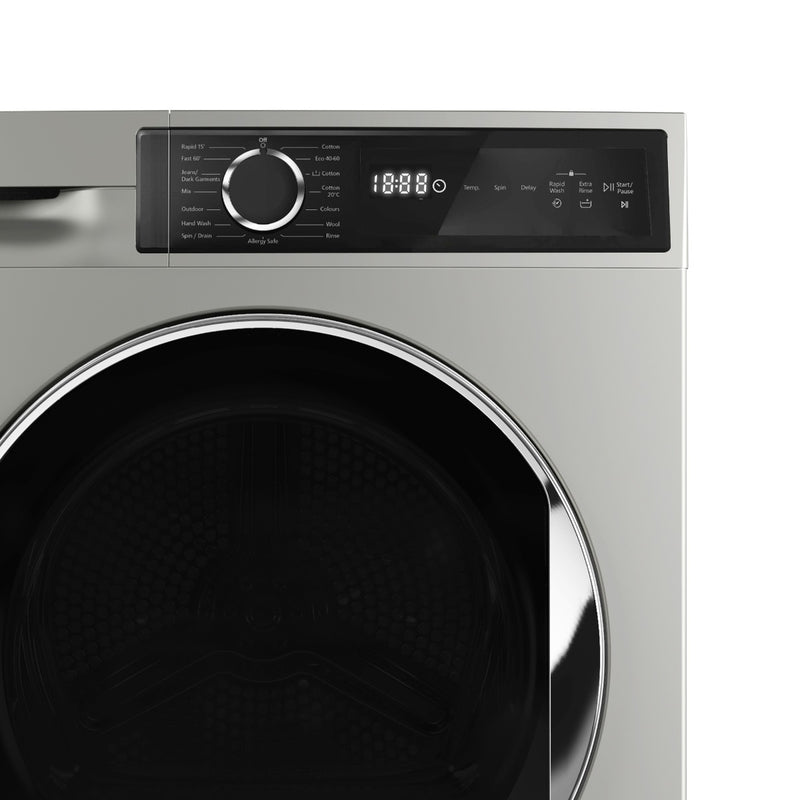 Montpellier MWM814BLS - Black Freestanding 8KG Washing Machine - 1400 RPM - A energy